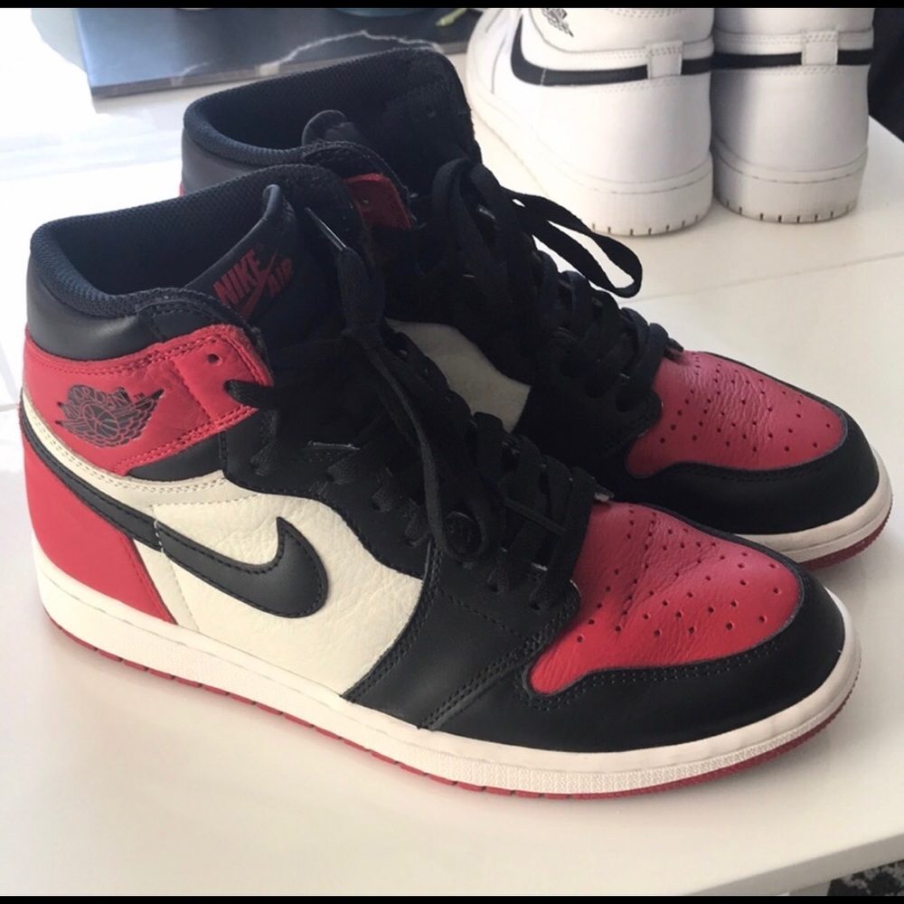 Jordan 1 Bred Toe